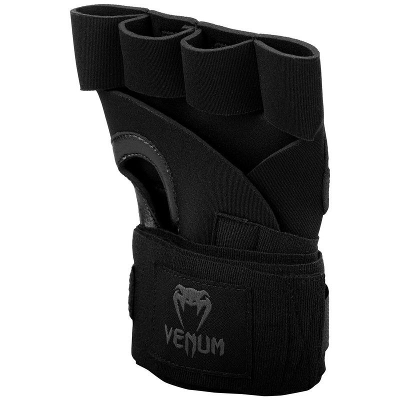 Venum Unisex Kontact Gel Hand Wraps, Black/Black, Unique EU