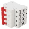 6KA 4P Miniature Circuit Breaker PP Flame Retardant Circuit Breaker