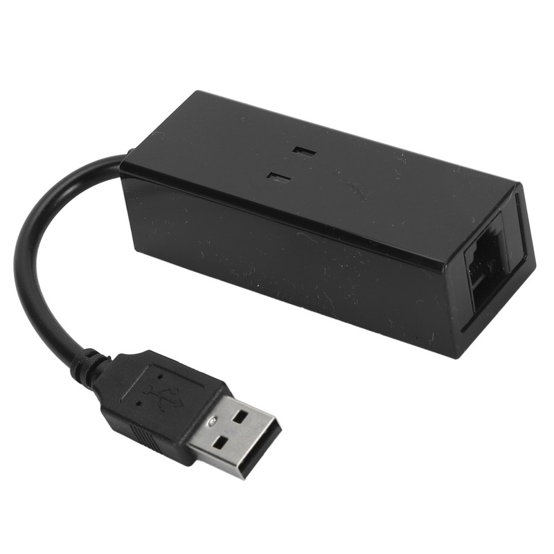 USB 56K External Dial Up Fax Data Modem Plug and