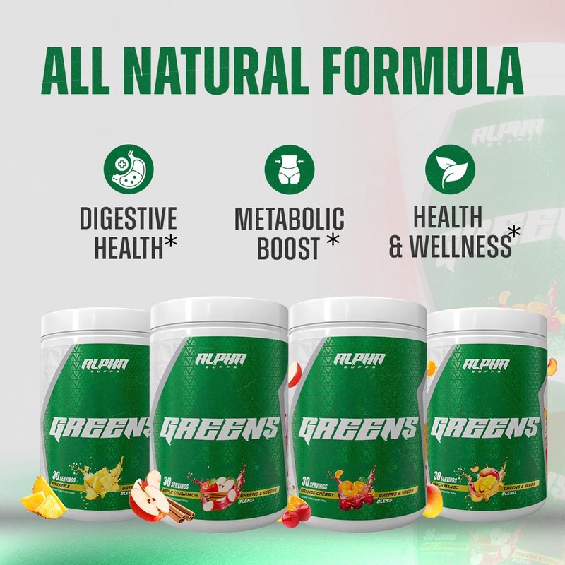 Alpha Supps - Alpha Greens Supplement | Fruit & Vegetable