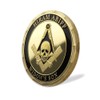 Masonic Challenge Coin Grand Master Hiram Abiff Widow’s Son Freemason