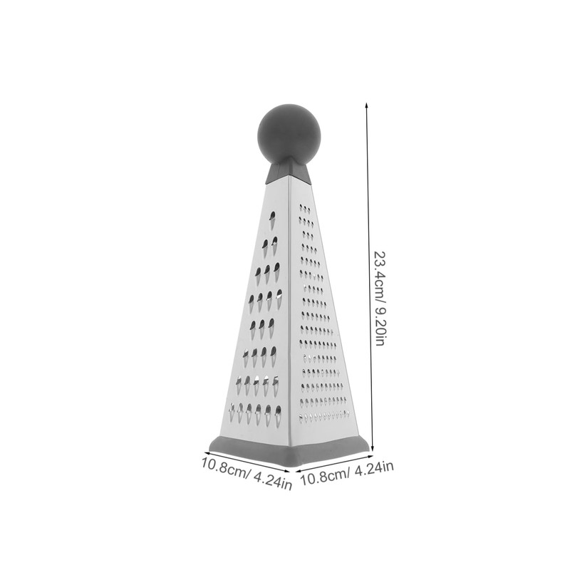 ULTECHNOVO Stainless Steel Cheese Grater Sided Multi Functional Grater for