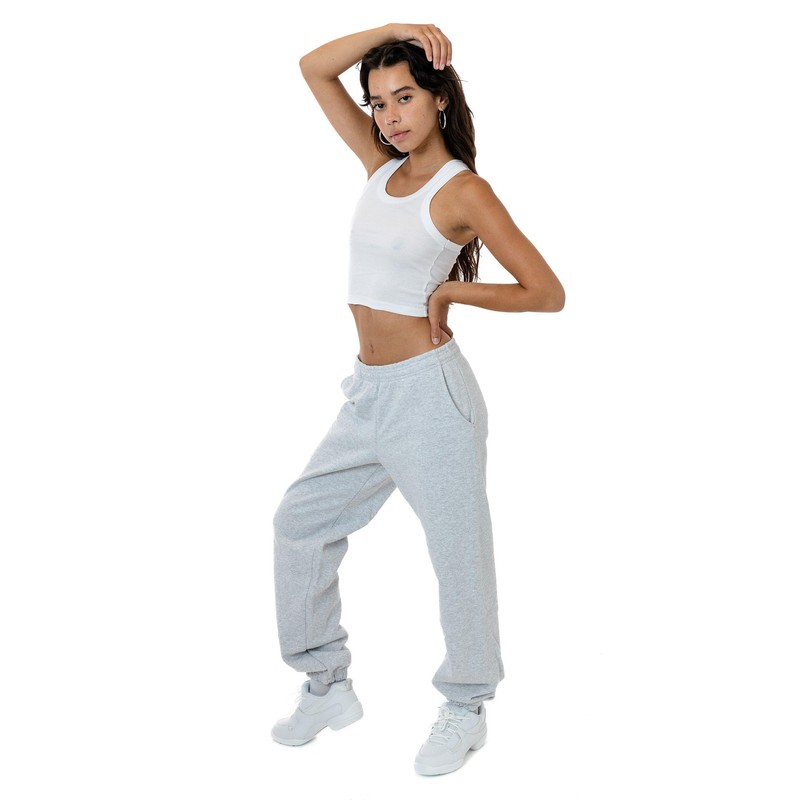 Heavy Fleece Sweatpants (Piece Dye) Ash
