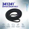BlueStars 341241 Dryer Drum Belt - Compatible with Whirlpool Kenmore