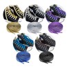 Agujetas Planas Glitter Cordones Zapato Tenis Brillo 5 Pares