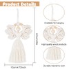 ORIGACH 3 Set DIY Angel Macrame Kit, Boho Macrame Angel