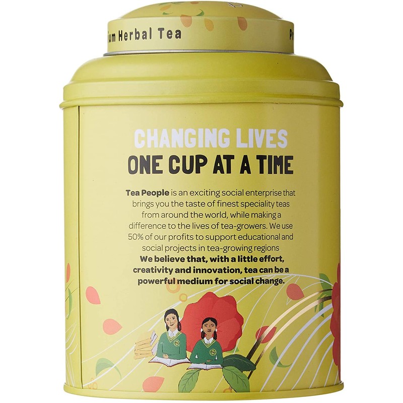 Tea People Fruity Vervain Delight - 20 Pyramid Tin Caddy