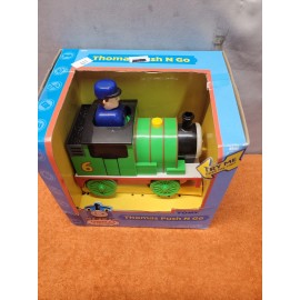 TOMY U•2004 Thomas The Tank Engine Percy #6 Green Engine Push N Go Toy #4561 TOMY NOS