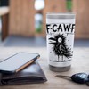 Black Crow, F-Caw-F Funny Black Bird Stainless Steel Insulated Tumbler