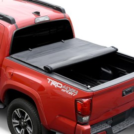 TLAPS 7422449434452 Compatible with 2002-2008 Dodge Ram 1500/2003-2009 2500 3500 6.5 Feet (78") Short Bed Low Profile Roll Up Vinyl Truck Bed Tonneau Cover v2