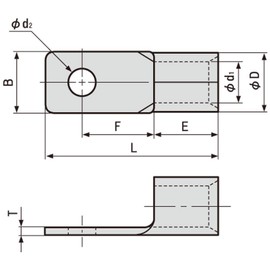 JAPPY CB150-S10 JP Bare Crimp Terminal for Low Pressure Switcher (CB Type)