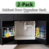Premium 2-Pack Heavy Duty Kitchen Wrap Organizer, Extra Thick &
