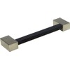Design Furniture Handle with Soft Touch Inlay 128 mm borehole