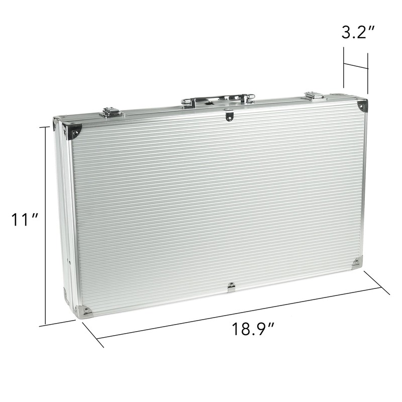 Arora Grilling Accessories, Grill Tools, BBQ Tools with Aluminum Carrying