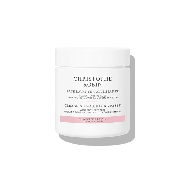 Christophe Robin Cleansing Volumizing Paste With Pure Rassoul Clay And Rose Extracts 75 ml