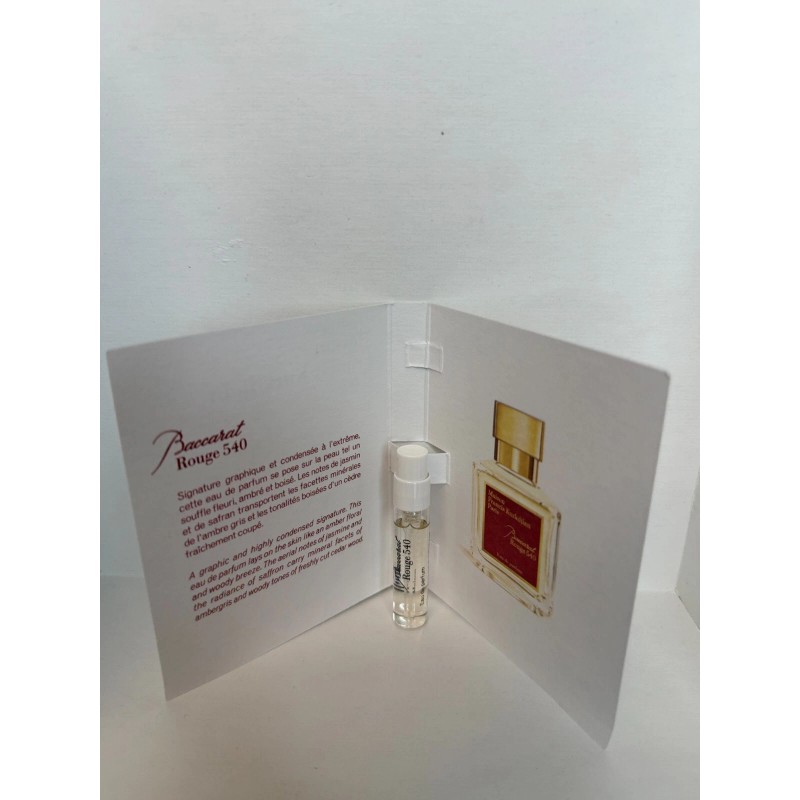 Maison Francis Kurkdjian Baccarat Rouge 540 de Parfum Sample Size: