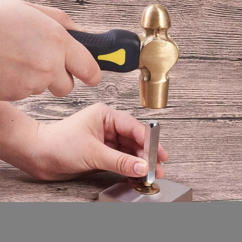 generic - Martillo De Sello De Latón De 1 Libra