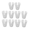 10pcs Plastic Bobbin Claws Thread Spool Cone Holder Sewing Accessories