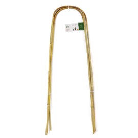 VicaVerde U-Shaped Bamboo Trellis for Climbing Plants, 3FT Garden Bamboo Trellis - Natural Garden Support for Indoor/Outdoor Potted Plants, Vines, Flowers - Sturdy & Eco-Friendly Design (3 Pack)
