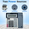 Empire Desk Calculator with Large Key Buttons,12 Digits Calculators Desktop,Desk