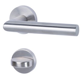ALPERTEC Fair I R for Bath Stainless Steel Door Lock Latch Door Handle Set Door Fittings Door Handle 88020532