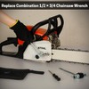 ZELARMAN Chainsaw Wrench, 6 Pack Chainsaw Tool - 1/2x3/4 T