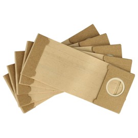 vhbw 5x Turbo Filter compatible with Metabo SX E 425, SX E 425 XL, SX E 450 Duo Electric Sander, Orbital Sander - paper-Dust Bag Set Brown