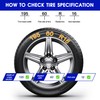 COCO BIRD Snow Chains, Thickened and Wear-Resistant High Carbon Steel
