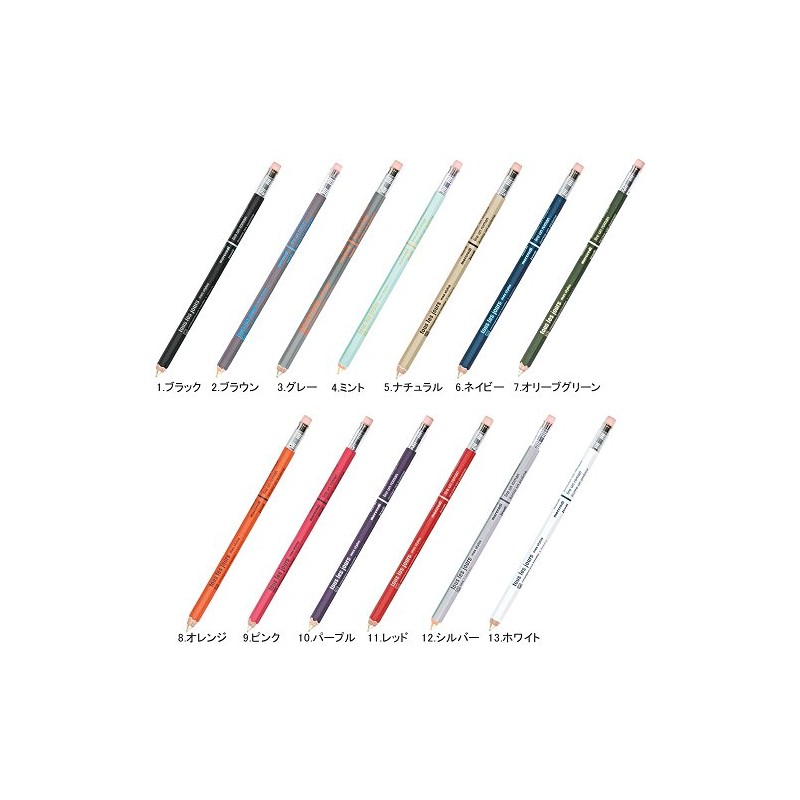 Marks Wooden mechanical pencil DAYS [Pink] DAY-SH1-PK