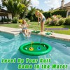 Inflatable Golf Pool Toys, Swimming Pool Game Floating Water Chipping