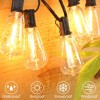 WYZM Dimmable LED String Lights with Shatterproof Bulbs for Outdoor