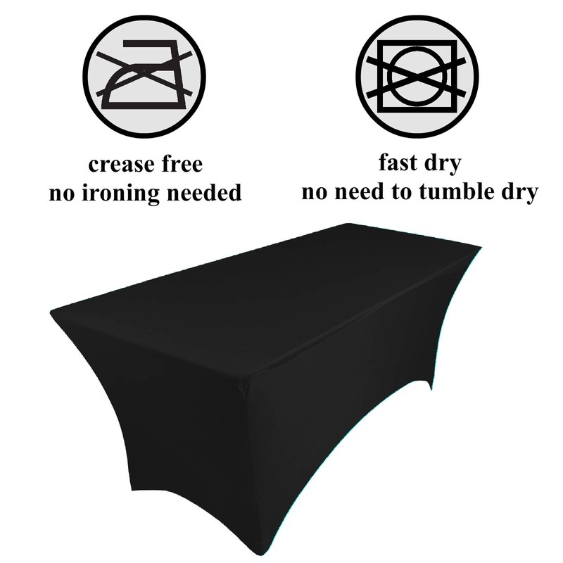 GABALITAINS Spandex Stretch Table Cloth 183 x 75 x 75