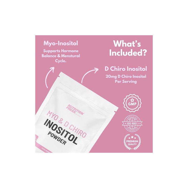 Myo & D Chiro Inositol Powder 106g - Supports Women