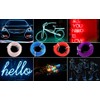 Car Decorations 5M/16FT USB Neon EL Wire Car Strip Light