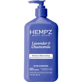 Hempz- Loción corporal - Crema hidratante diaria de edición limitada a base de hierbas de lavanda y manzanilla, manteca de karité, aloe