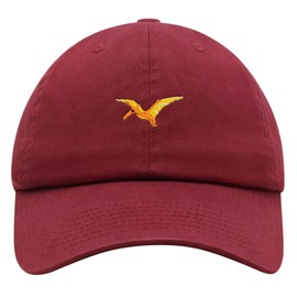 JPAK Pterodactyl Premium Dad Hat Embroidered Cotton Baseball Cap Dinosaur