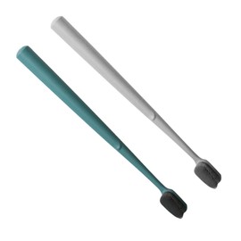 Beavorty 4pcs Nylon Bristle Toothbrushes for Adults Soft Bristle Oral Hygiene Tool Portable Single Tube Design Random for Travel and Daily Use