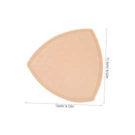 CORHAD 3pairs Breast Pad Inserts Skin Tone Thickened Sponge for Bras Swimwear Easy to Clean