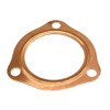 2pcs 2.5 inch Copper Header Collector Gaskets Reusable for SBC