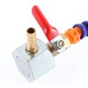 uxcell A15080700ux0569 Flexible Oil Coolant Pipe Hose 1/4BSP Thread W