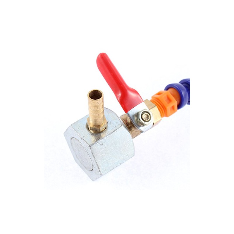 uxcell A15080700ux0569 Flexible Oil Coolant Pipe Hose 1/4BSP Thread W