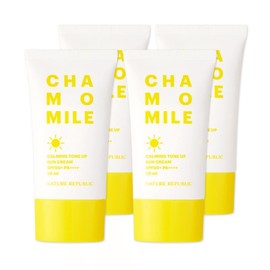 Nature Republic Sun Cream Mix Chamomile Tone-Up Sun Cream 50ml 4pcs / 네이처리퍼블릭 선크림 혼합자차 캐모마일 톤업 선크림 50ml 4개