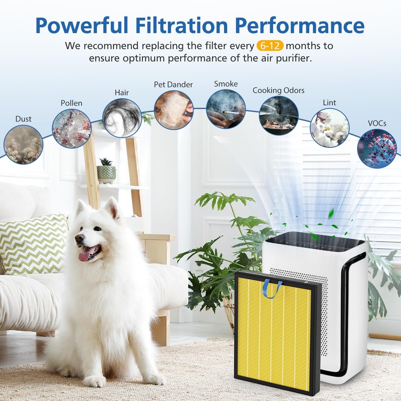 Vital 200S Pet Care Replacement Filter Compatible with LEVOIT Vital