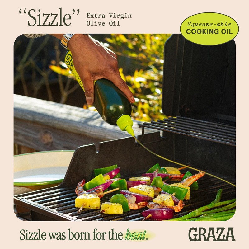 Graza Graza Sizzle Extra Virgin Olive Oil, Cooking Oil -