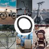 Samcos Bicycle Lock, Bicycle Cable Lock, Dial Lock, Wire Lock,