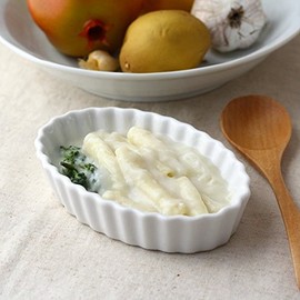 Oval Simple Au Gratin Plate, 5.1 inches (13 cm)