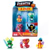 PIRATIX ADVENTURE WORLD Shark Treasure Series 4 Pieces Includes 4