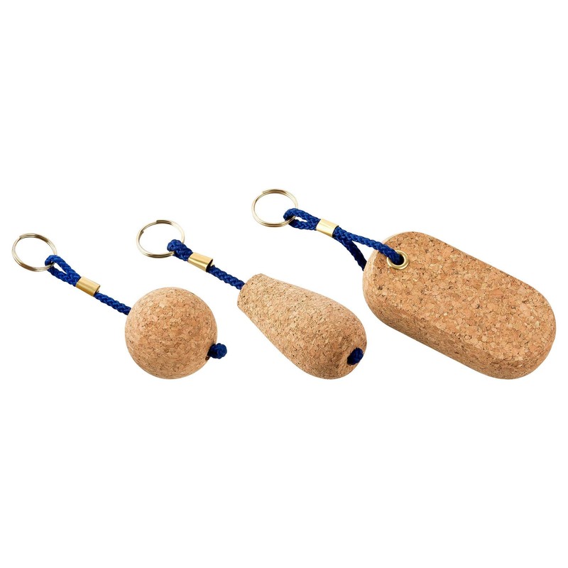 Pack of 5 Boots Key Pendant Made of Cork |