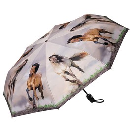 VON LILIENFELD Folding umbrella "Wild Horses"
