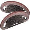 STEBRUAM Pack of 30 Sanding Belts 9 x 533 Grit